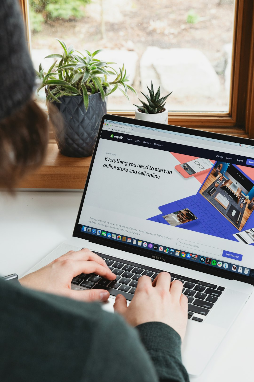 The process of launching a new online business